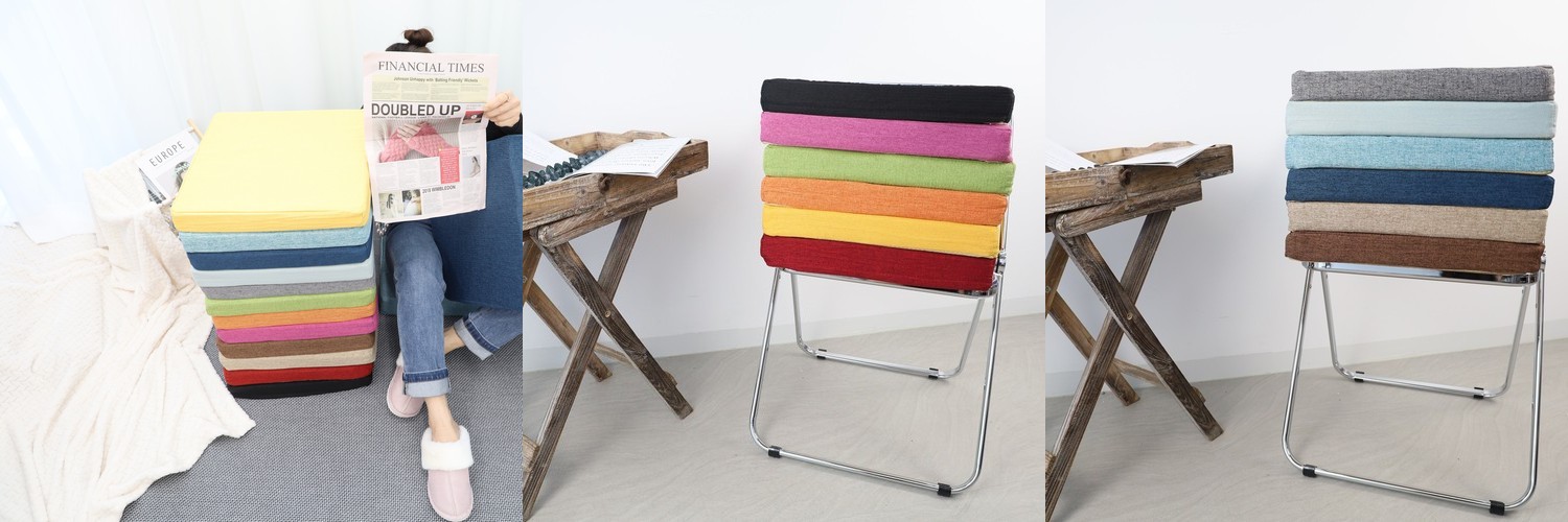 논슬립 방석 5cm 높은 미끄럼방지 키높이 사무실 두꺼운 벤치 식탁 의자방석