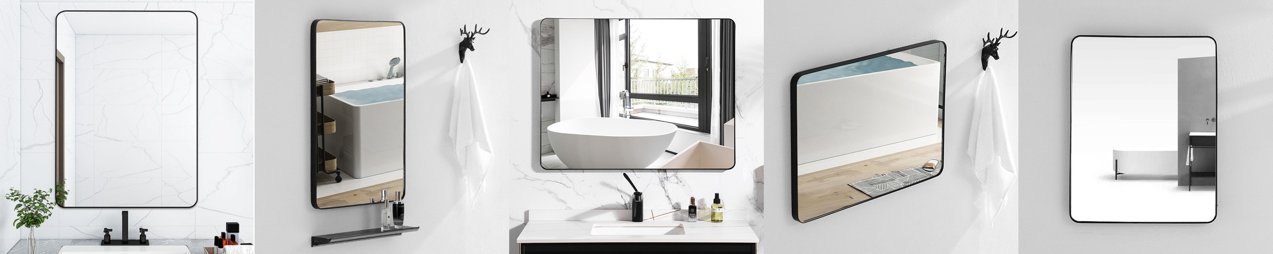 당신의온실 웨이브미러 L 화장대 거울