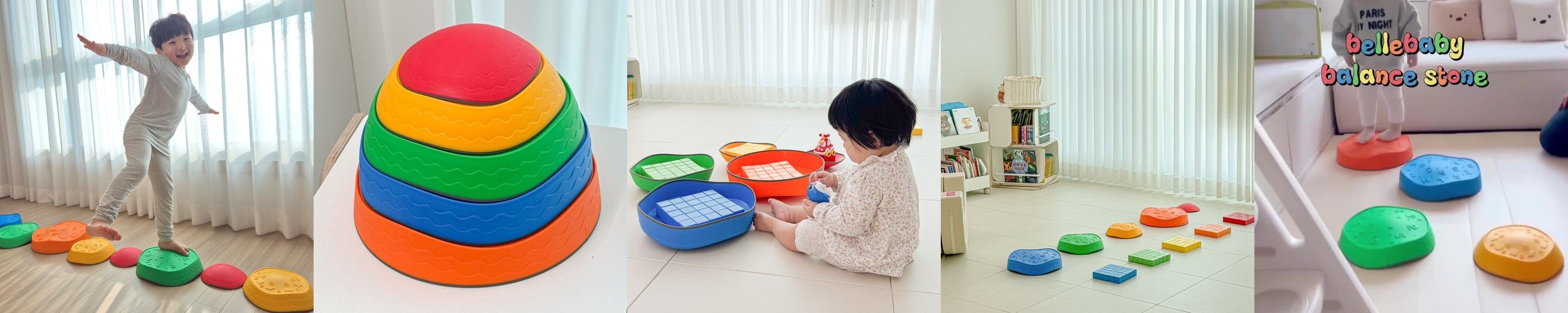 라비베베 플레이 에어바운서 트램폴린 아기 플레이매트 가정용 실내 놀이기구