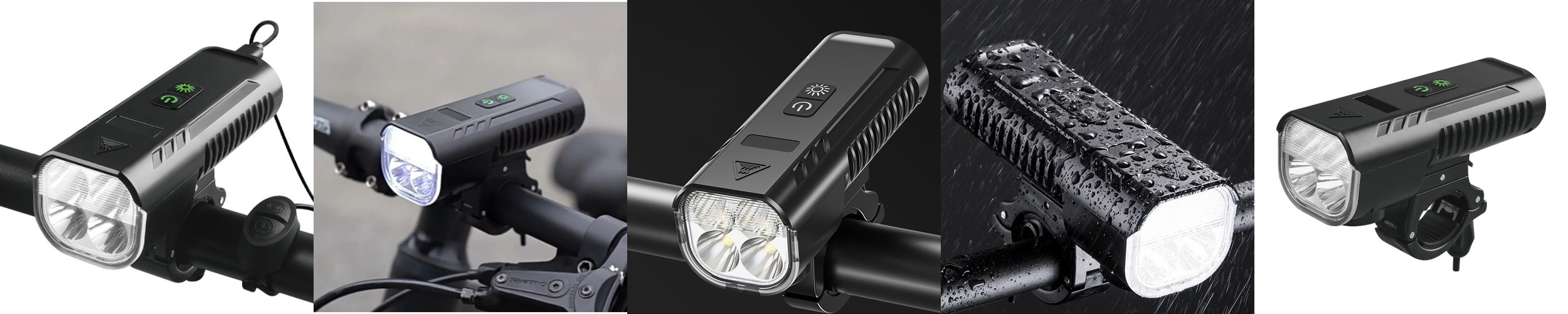 아리온 LED 자전거 C타입 충전식 USB 전기 써치 라이트 후레쉬 전동킥보드 전조등