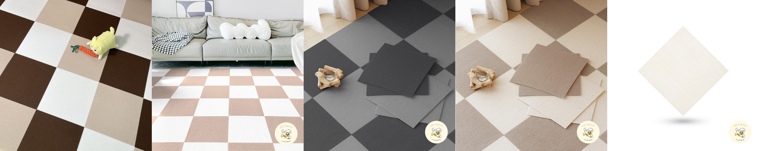 울리 강아지 매트 애견 미끄럼방지 러그 거실 180×70