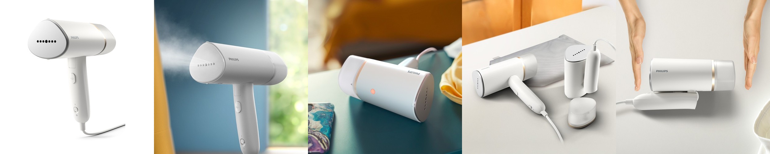 필립스 여행용 핸디형 스팀다리미 3000시리즈 STH3020/10 화이트