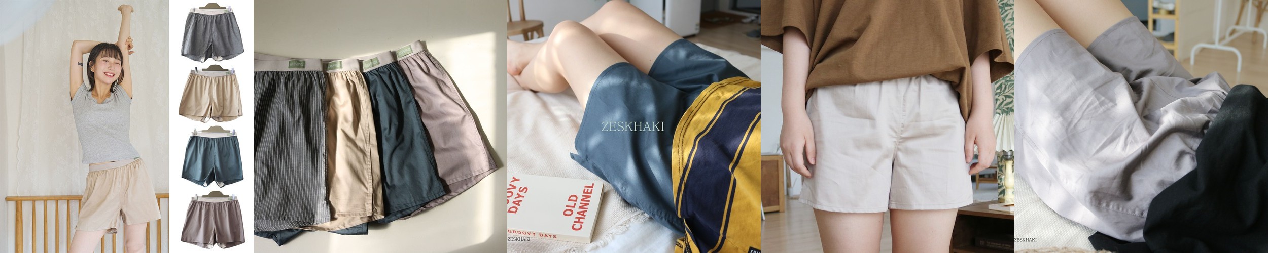 코지 코튼 여성용 트렁크 팬티 사각 팬티