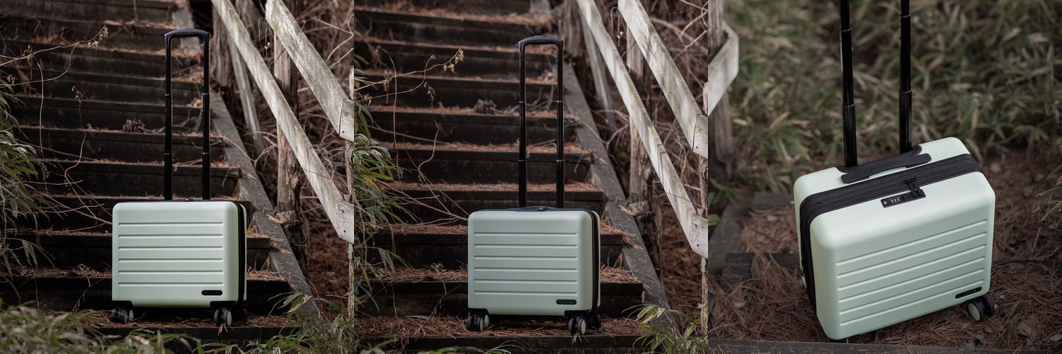 아이두젠 투어리스트 레디백 기내용 캐리어 41cm(16인치) 확장형 가방 페일민트