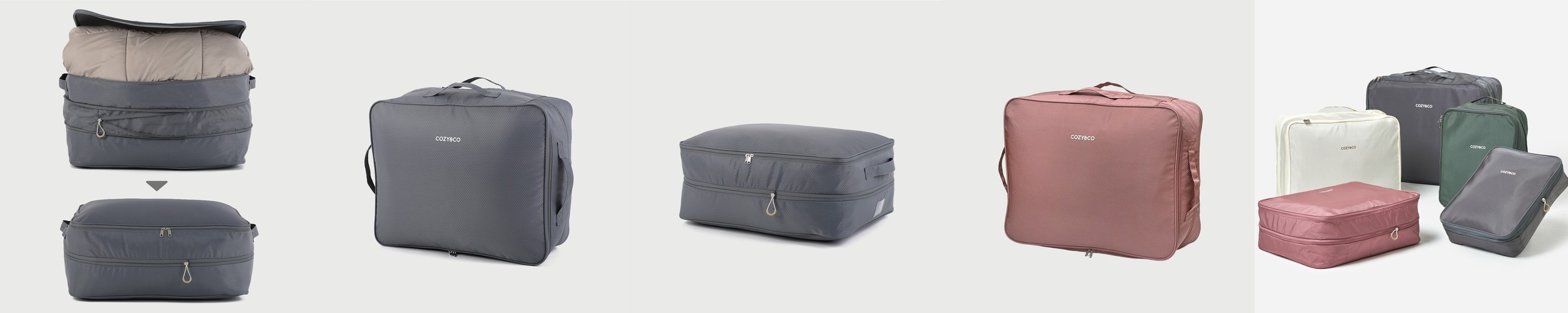 그란덱스 옥스포드 이불정리함 이불보관함 이불수납함 패딩 옷 이불가방 패브릭리빙박스 소형 사이즈