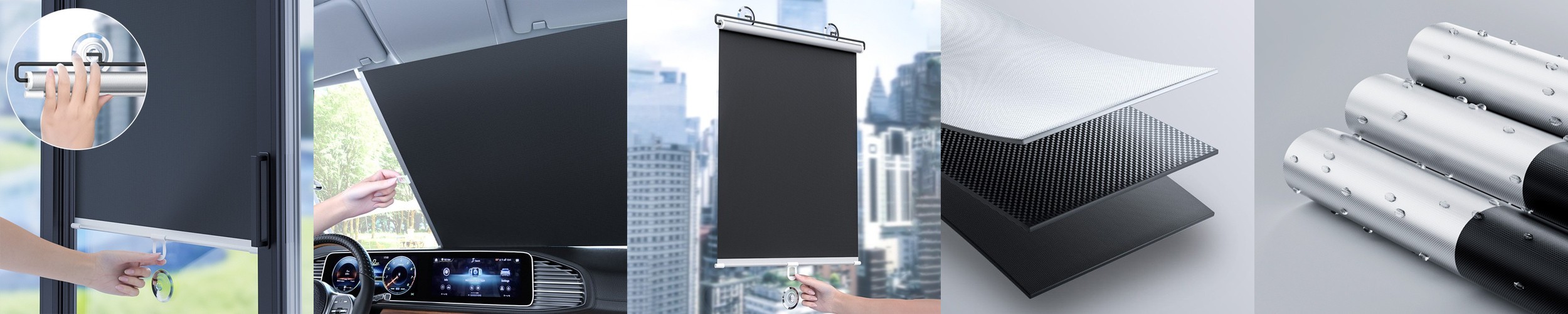 아라크네 1+1 암막 우드블라인드 오동나무 원목 거실 베란다 창문 65×120 2개