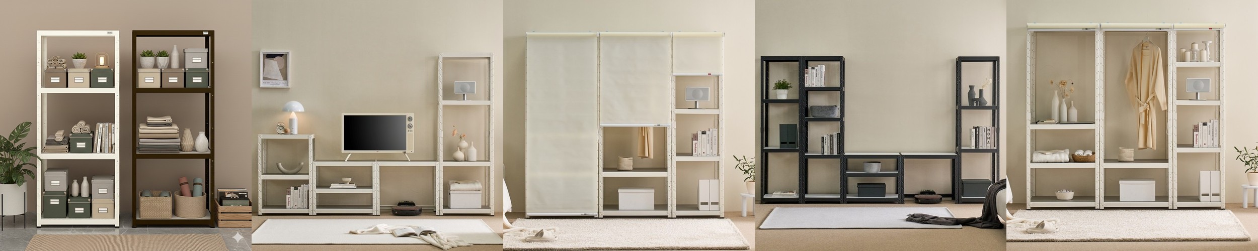 [1+1] 무타공 벽선반 다용도 팬트리 벽걸이 식탁 선반 30cm