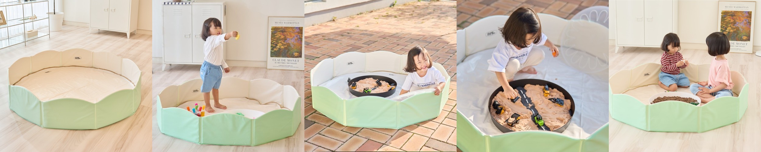 더트웰브 라호 굳지않는 키즈 클레이 유아 모래 300g 촉감 놀이