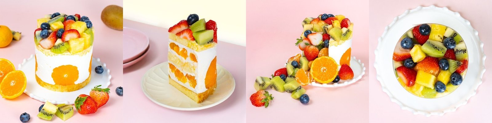 생 과일 생일 케이크 프룻다담 디저트 케익 전국 택배 배달