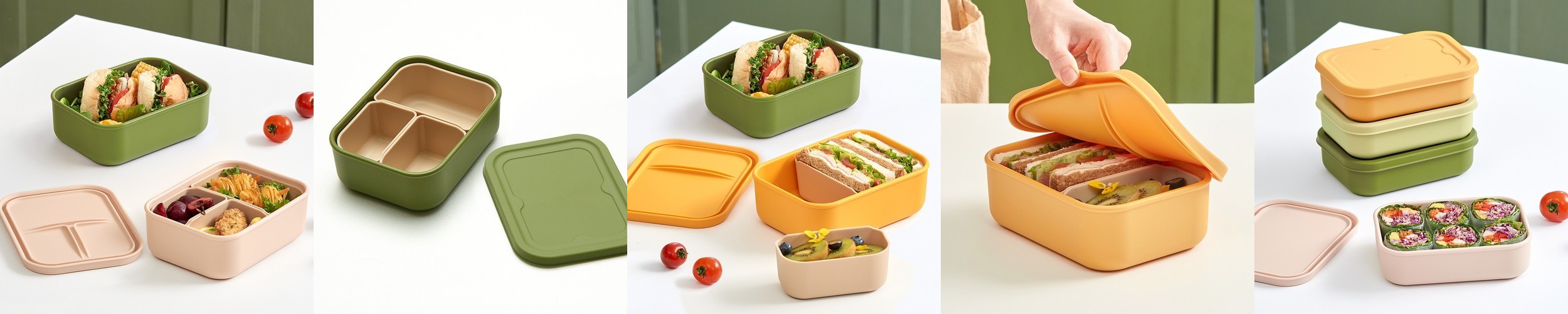 마미스테이블[호박뚜껑 16cm] 최상급 식품등급 실리콘 덮개 전자렌지 용기