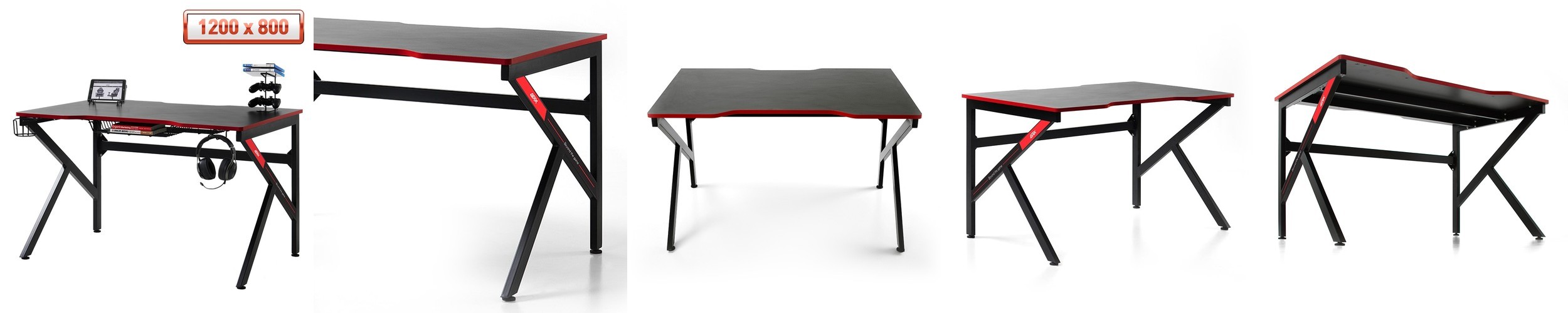 루나랩 스파크 게이밍 책상 1인용 컴퓨터 데스크