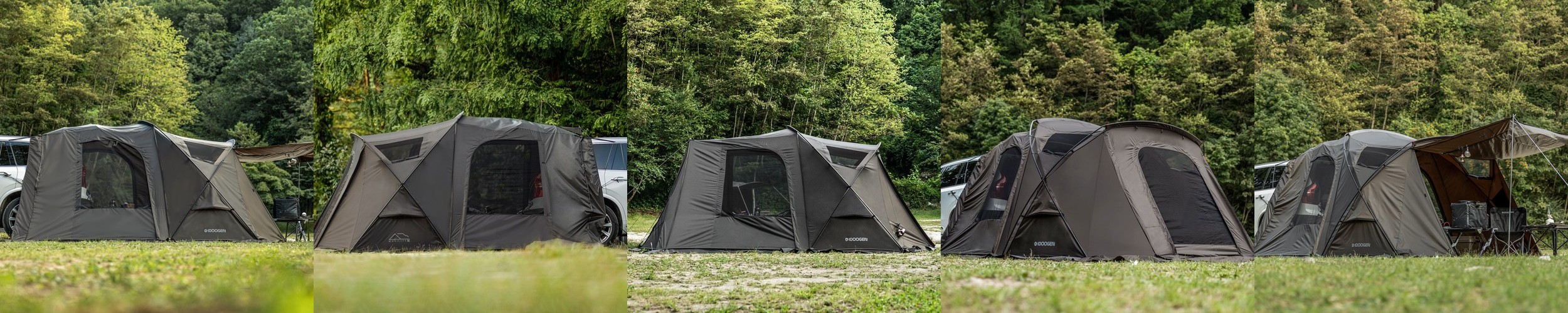 벤딕트 차박텐트 도킹 꼬리 트임 차량용 원터치 쉘터 트렁크 카텐트 브릭스 스탠다드 패키지