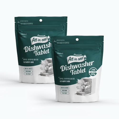 삼성 LG 테블릿 식기세척기세제 고체 식세기세제 60개
