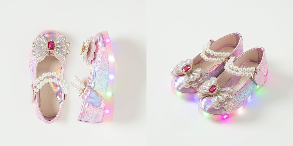 베이비솔 여아구두 유아 구두 아기 메리제인 운동화 LED 신발