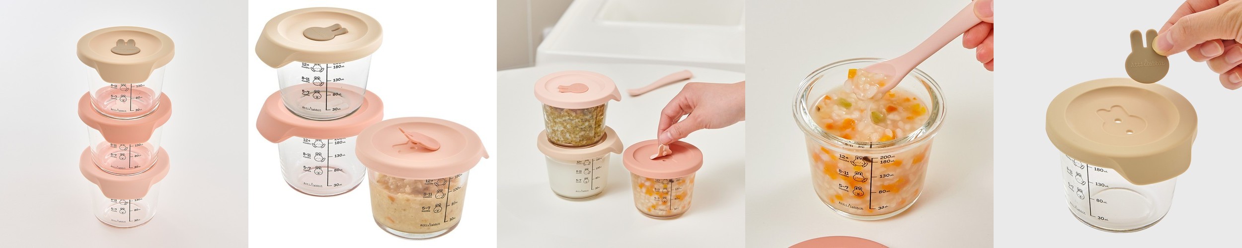 마미스테이블 [깨비큐브 8구 60ml] 최상급 식품등급 실리콘 완벽한 밀폐력 이유식용기