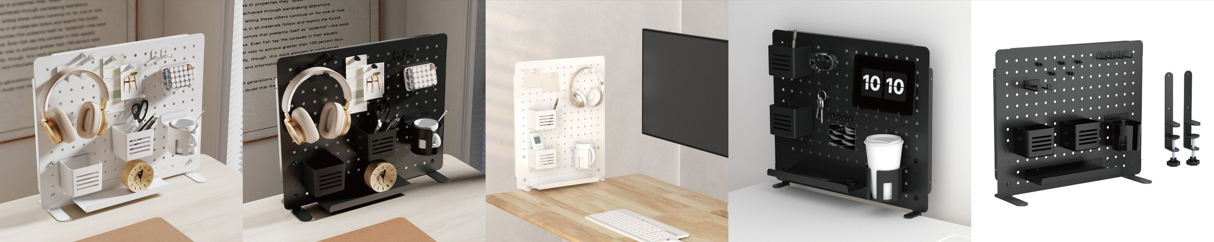 대용량 책상정리함 사무실 책상 정리 데스크 오거나이저