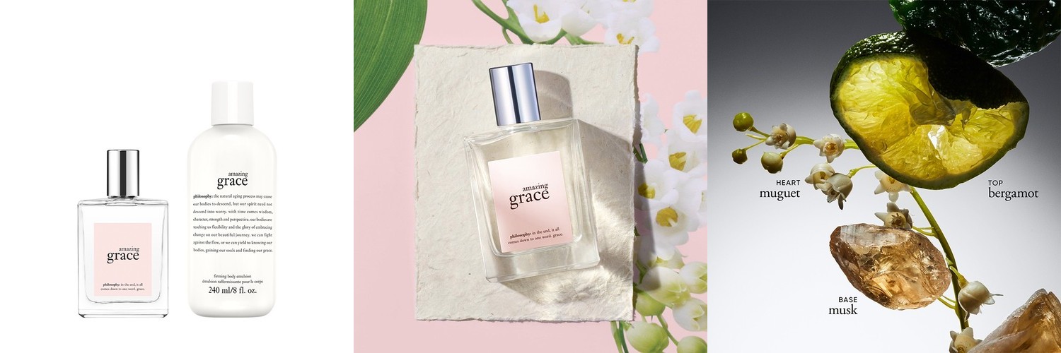 [필로소피] 어메이징 그레이스 오 드 뚜왈렛 60ml (+매그놀리아 EDP 60ml 정품 증정)