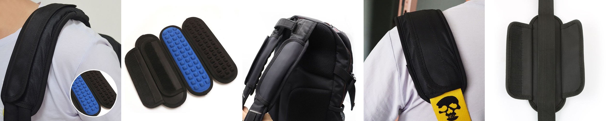 크로스백 어깨 쿠션 패드 가방 어깨끈 보호 숄더 패드 스트랩