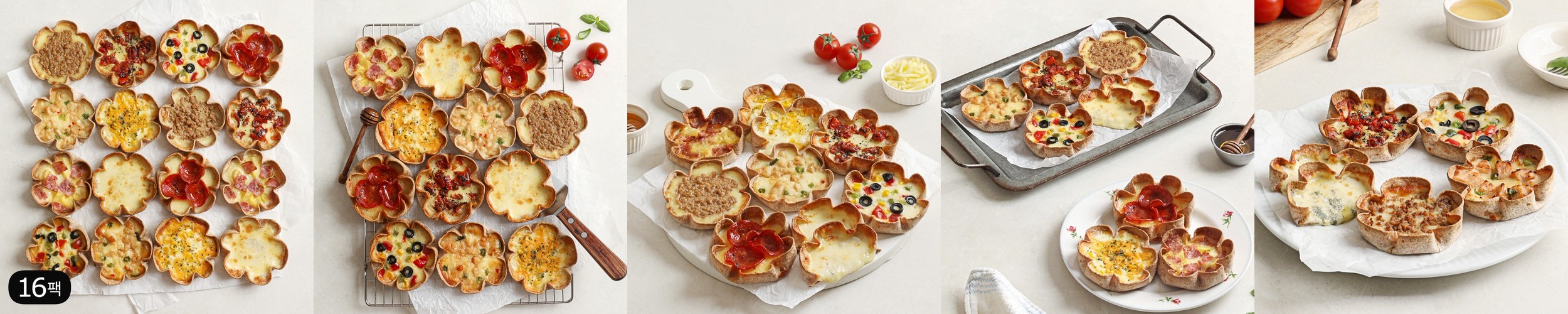 애슐리 크런치즈엣지 피자 3판 세트 (페퍼로니+트리플치즈&포테이토)