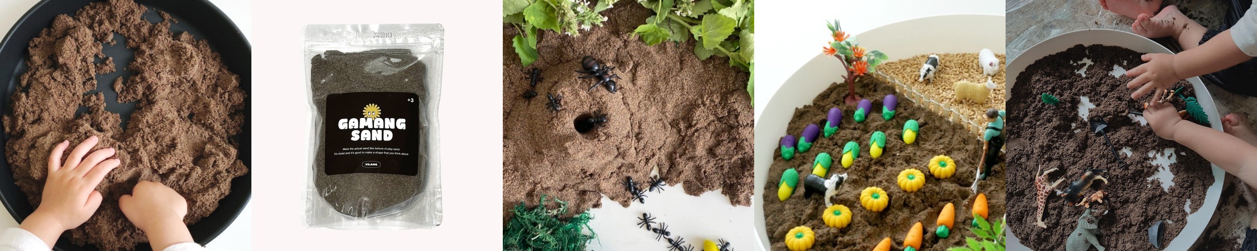 더트웰브 라호 굳지않는 키즈 클레이 유아 모래 300g 촉감 놀이