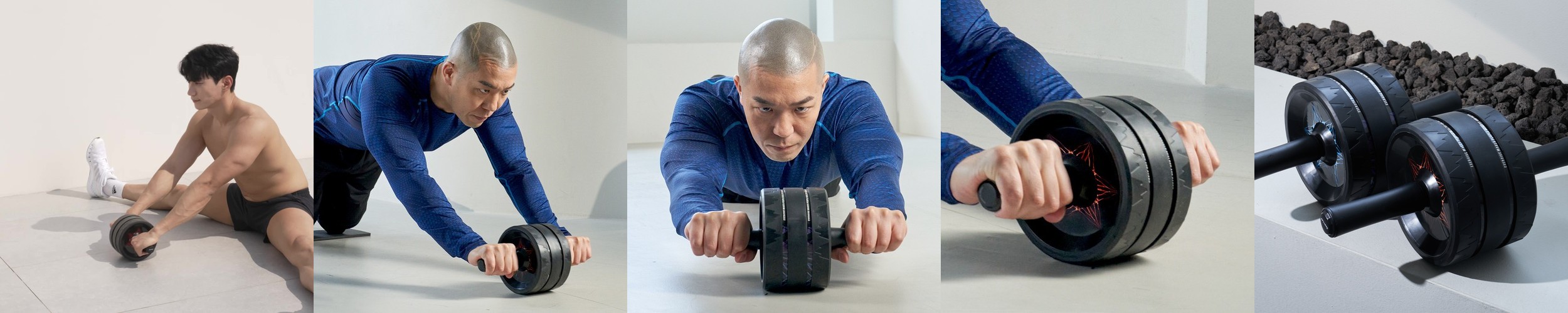 숀리 AB 슬라이드 프로 복근 운동 기구 코어 뱃살 롤아웃 슬라이더 무소음 휠 롤러