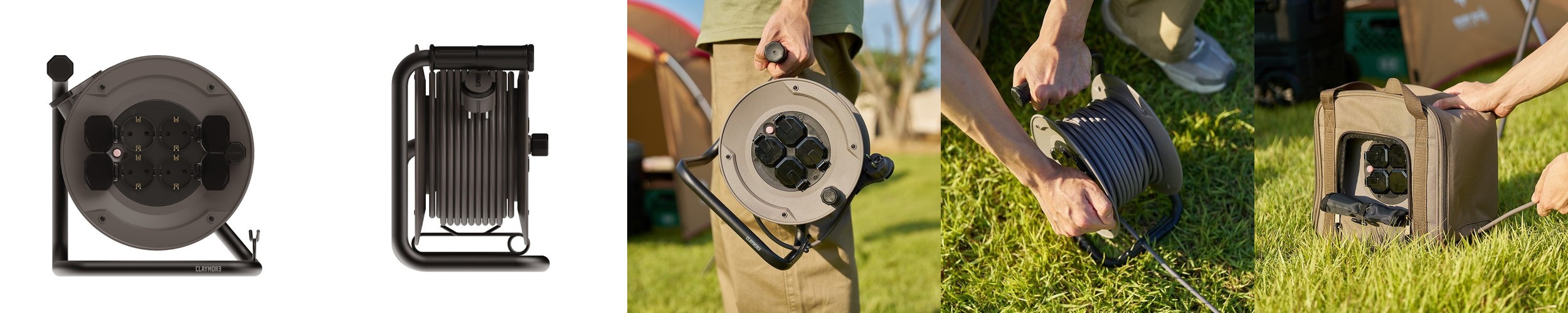 크레모아 릴선 캠핑릴선 리드선 4구 20M 1.5SQ 과부하차단