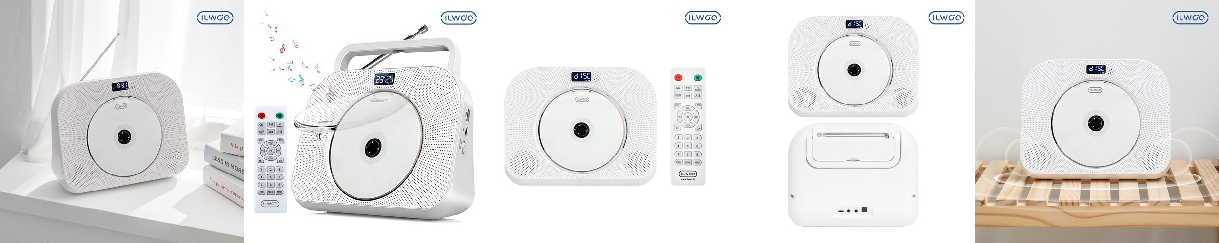 필립스 TAZ5000 블루투스 스피커 CD 플레이어 라디오 어학용 학습용 씨디플레이어