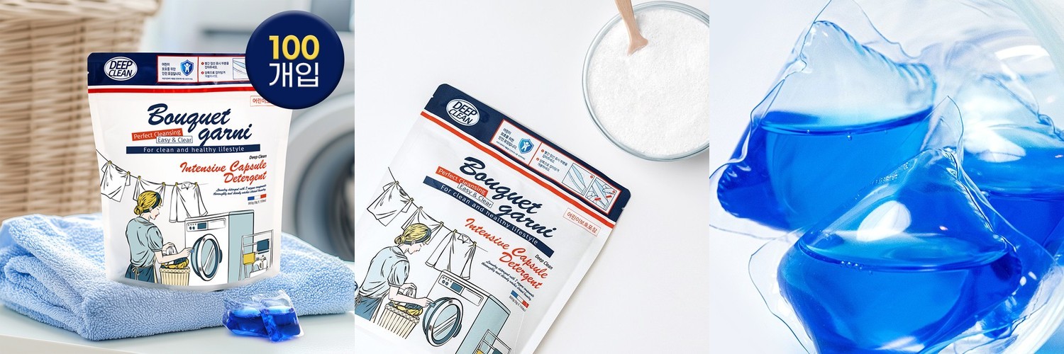 에코버 딥클린 세탁세제 허니서클 자스민 1430ml, 2개