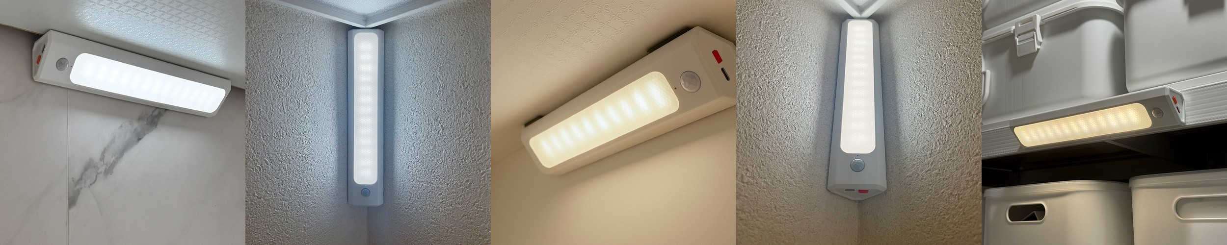 원통형 센서등 무선 LED 배터리표시 현관 화장실 계단 파카이라이트