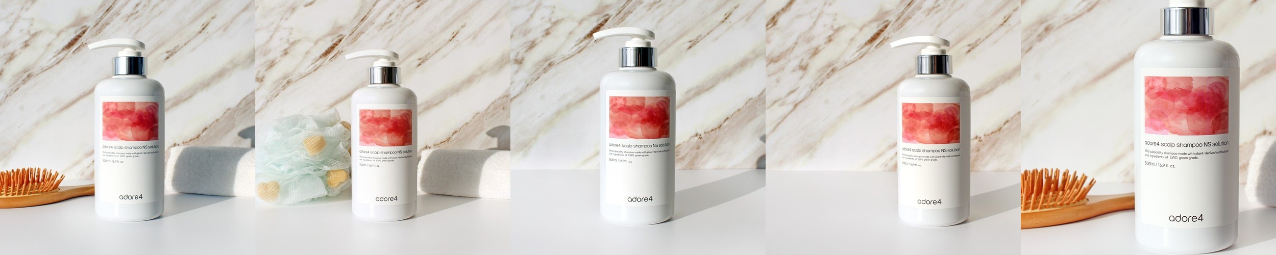 어도어포 NS 두피샴푸 청대 붉나무 저자극 생약 약산성 500g