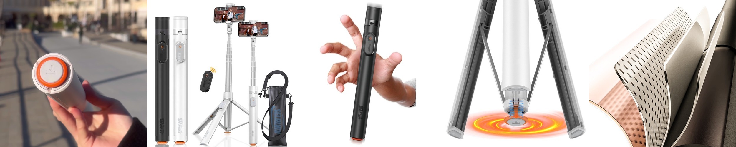 롱바디 맥세이프 셀카봉 삼각대 대형 셀카봉 원더스냅 맥핏 2세대 S580W