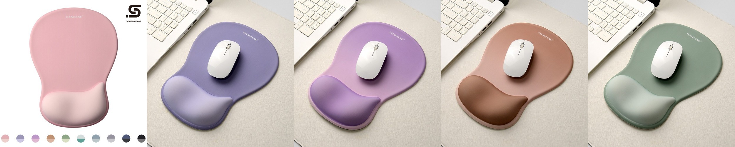 NUUEN Lotus V2 Alpha 누엔 연꽃v2 알파 하이브리드 게이밍 마우스패드 (밸런스 컨트롤)