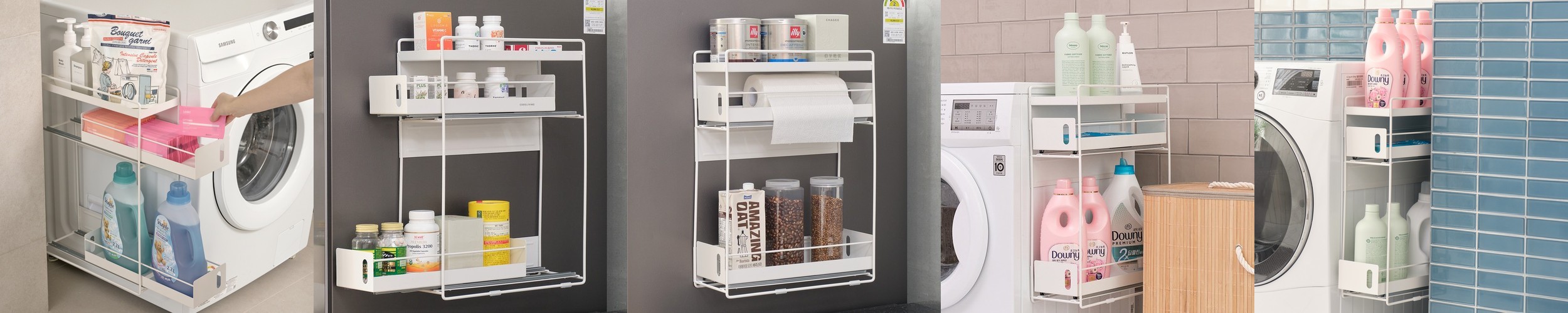 좁은현관 슬림 미니 신발장 원룸 틈새 수납 오픈형 슈즈렉 선반