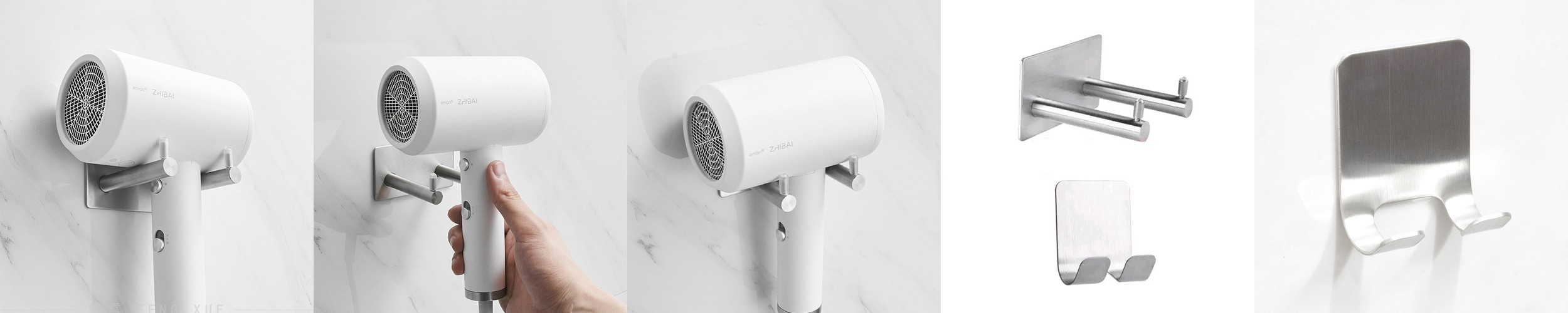 핸즈프리 거치형 드라이기거치대 일반형 무타공 드라이기걸이 드라이거치대