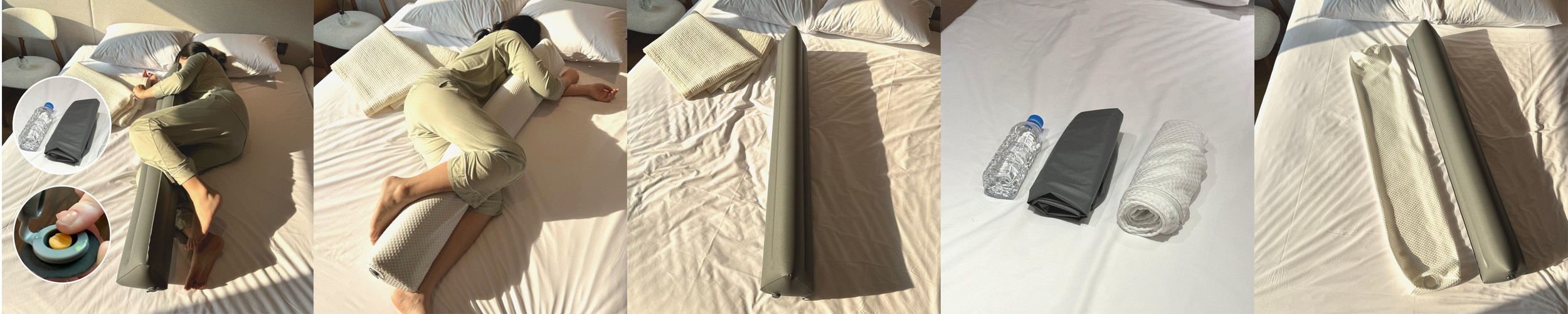 픽서 바디필로우 원형 대형 롱쿠션 안고자는 긴베개 100cm