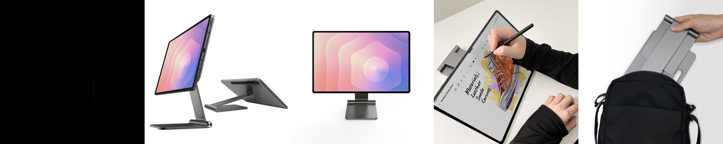 니케 갤럭시탭 마그네틱 거치대 자석 갤탭 거치대 스탠드 접이식 S7 S8 S9 Gsnap Air