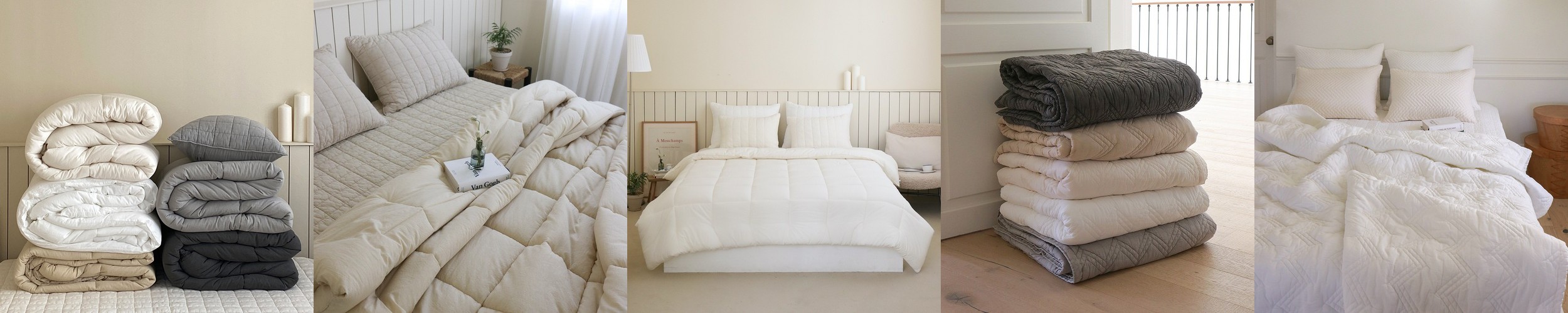 모제무드 오가닉 순면 무형광 피그먼트 광목 차렵이불 스퀘어 XS