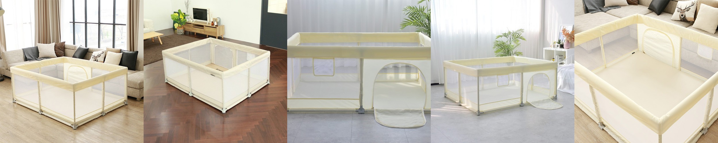 아이팜 쉘 베이비룸 2EA 1세트 유아 안전가드 울타리