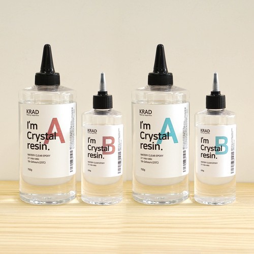 레진아트 대용량 UV레진 안전검사 고투명 무황변 500g R002