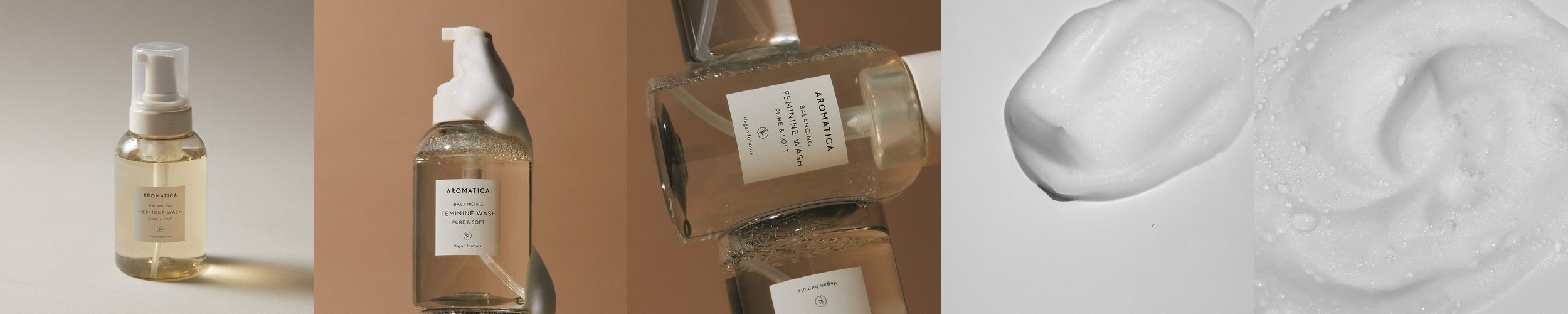 아로마티카 퓨어 앤 소프트 여성청결제 300ML 이너퍼퓸 와이클렌저 y존케어 저자극 페미닌워시
