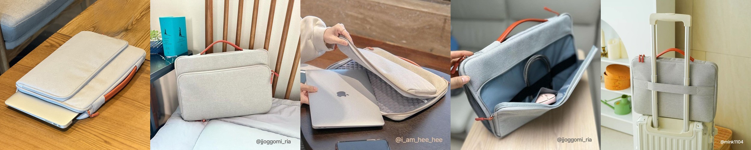 라이트피플 노트북 파우치 맥북 에어 38/41cm(15인치 16인치)