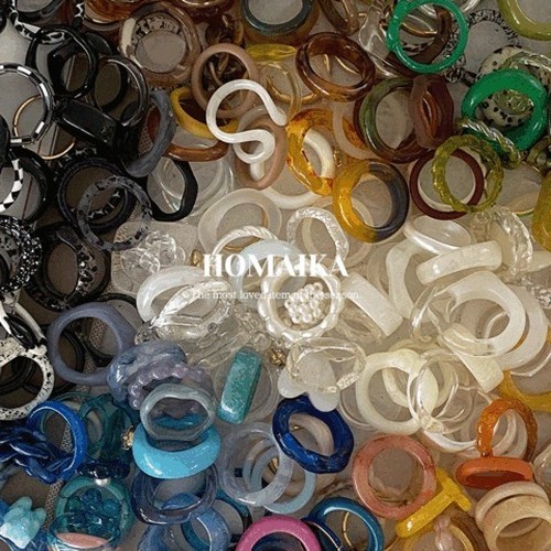 거창유기 수공예 주얼리 금 쌍 엥게이지링 커플 우정 모녀 반지 가락지 5mm