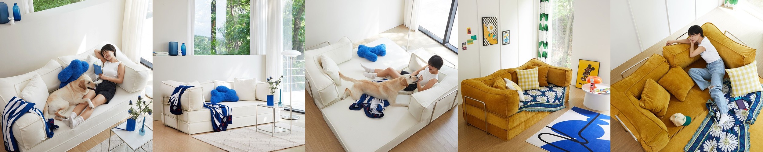 생활특권 100% 국내생산 대형 빈백 소파 1인용 빈백 소파