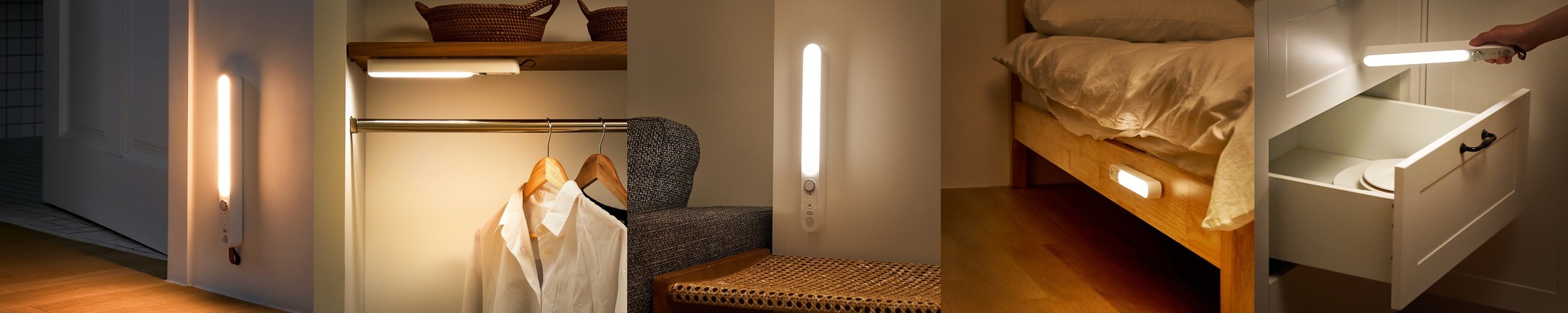 원통형 센서등 무선 LED 배터리표시 현관 화장실 계단 파카이라이트