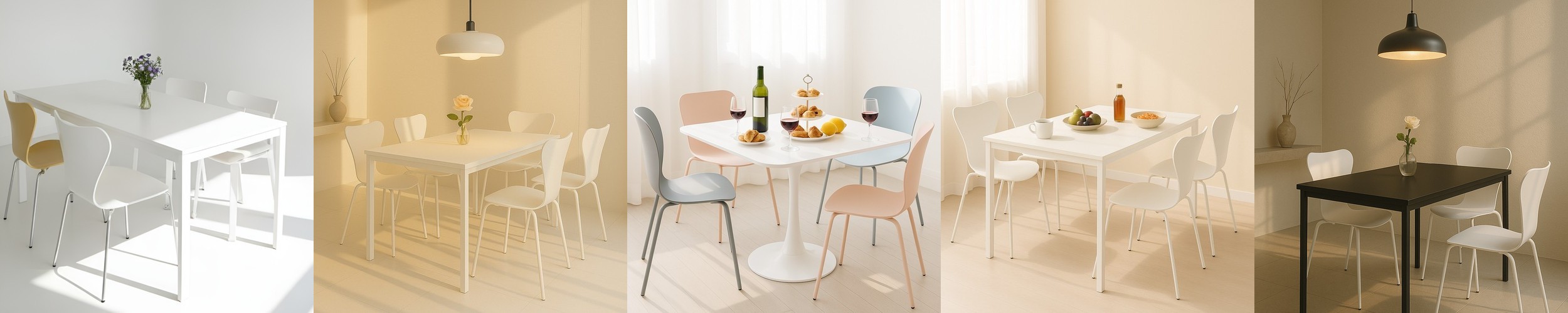 한샘 포레 컴포트 6인 라운지세트 (벤치1, 코너벤치1, PP의자2 포함)