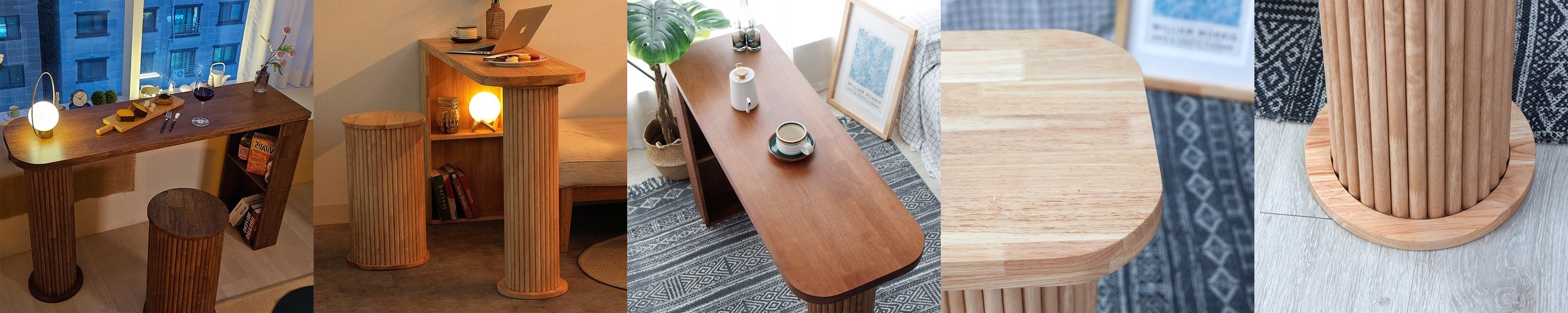 [ALUA x 써니홈]알루아 소파 사이드 테이블 철제 거실 침대 협탁 미니 보조 티 테이블