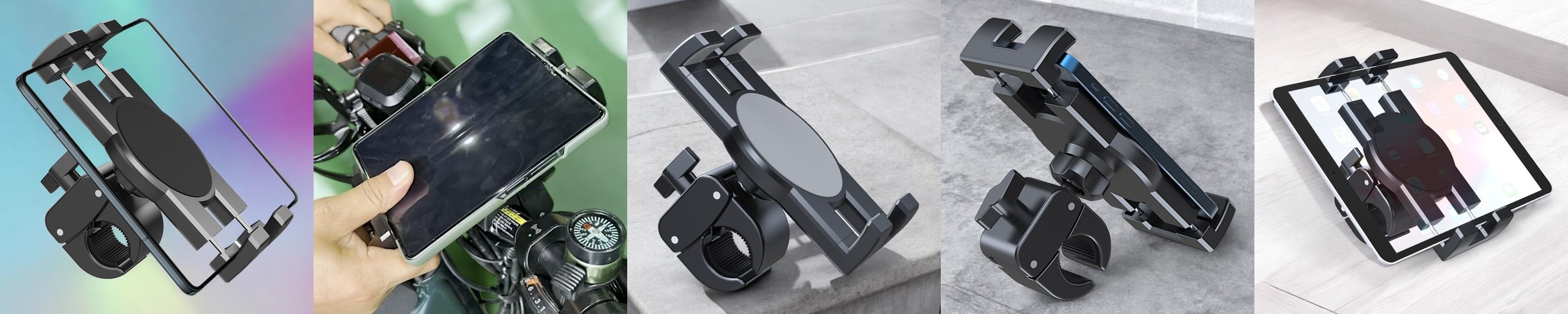 갤럭시 폴드 조인트 거치대 자전거 오토바이 마운트 스마트폰 휴대폰 홀더 런닝머신 악보