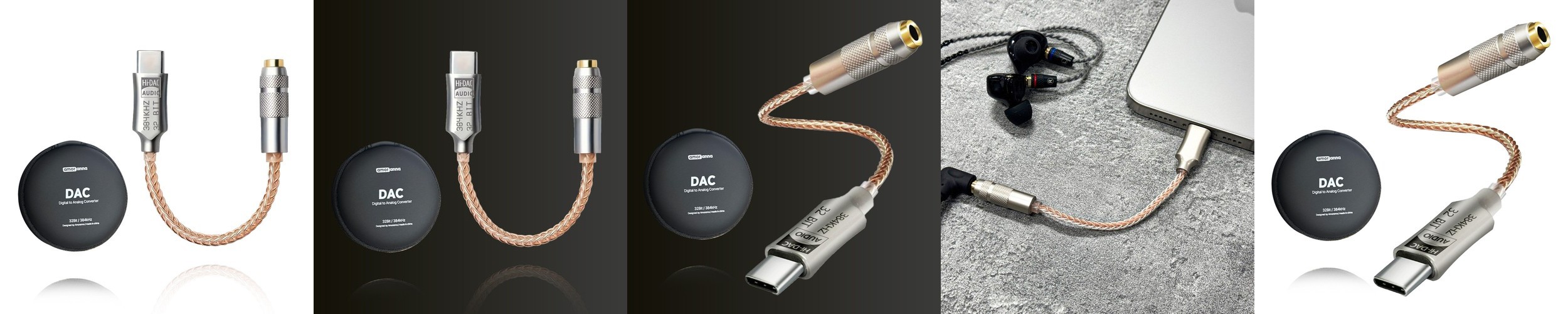 꼬다리 DAC C타입 이어폰 젠더 3.5mm 리얼텍 alc5686