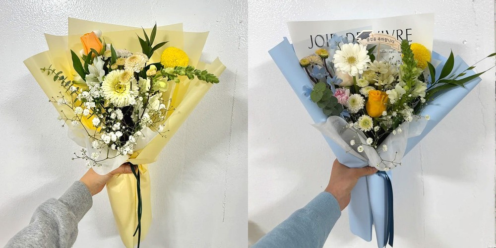 생화 꽃다발 포장 소형 중형 생일 기념일 입학식 졸업식 꽃배달 꽃배달싼곳