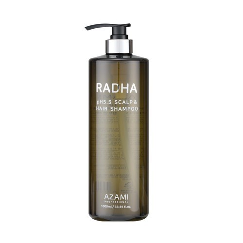 아자미 라다 PH5.5 스칼프 헤어 샴푸 약산성 대용량 1000ml 두피케어 스켈링